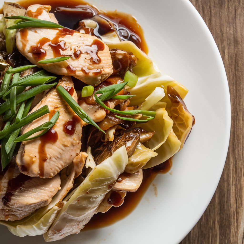Easy 20-Min Chicken and Cabbage Stir Fry