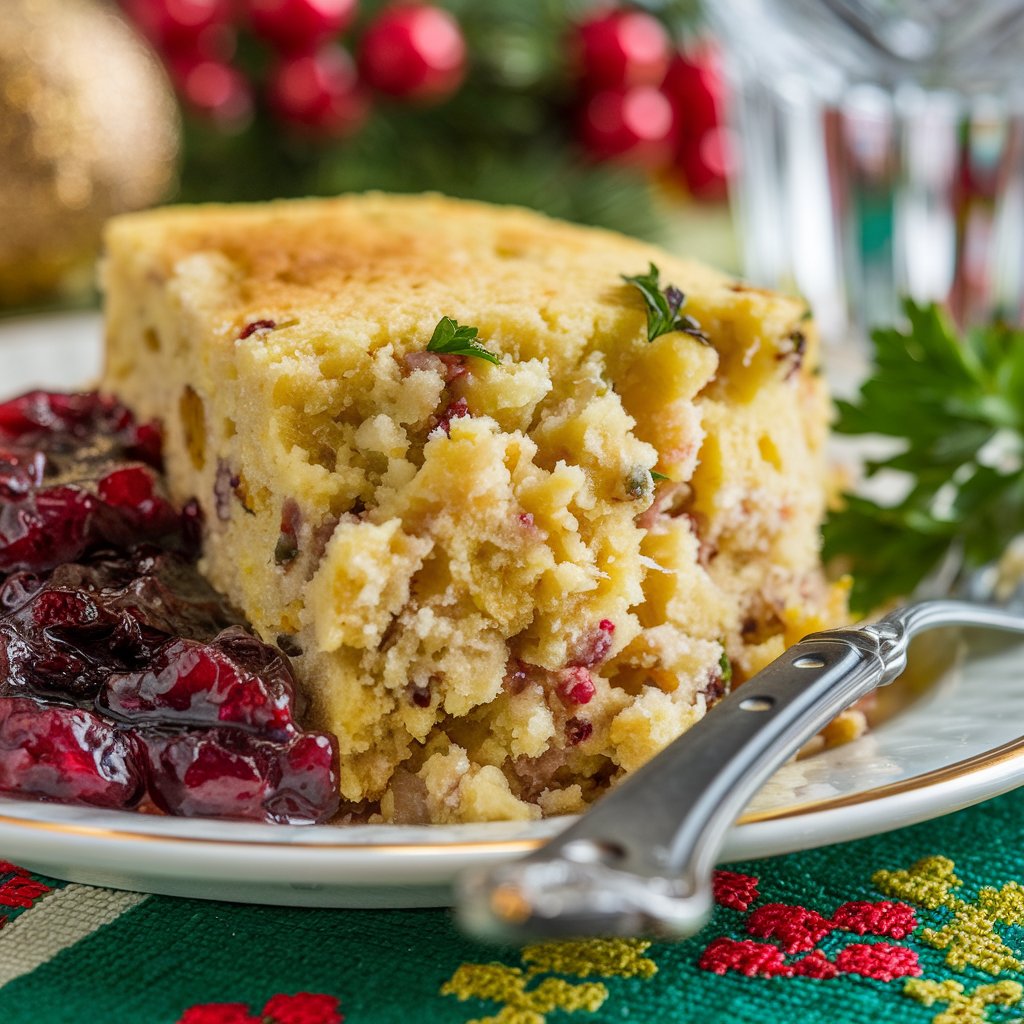 Cornbread Dressing with Chicken: A Classic Southern Delight