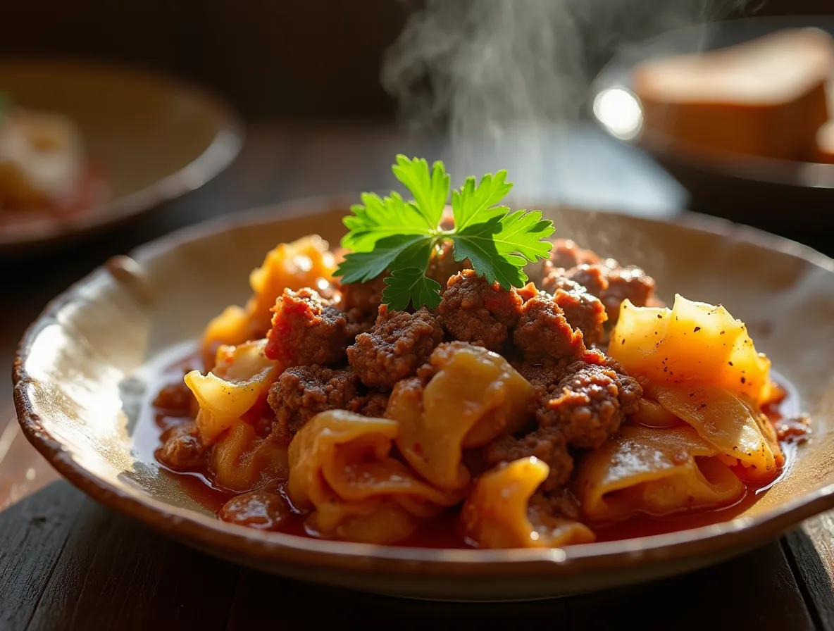 Cabbage Ground Beef Recipe: A Delicious and Easy One-Pan Meal