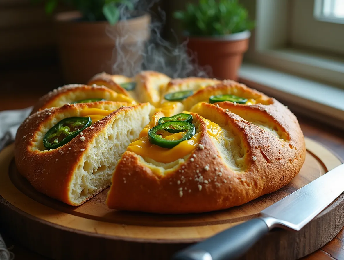 Vegan Jalapeño Cheese Artisan Bread Recipe: A Flavorful Homemade Delight