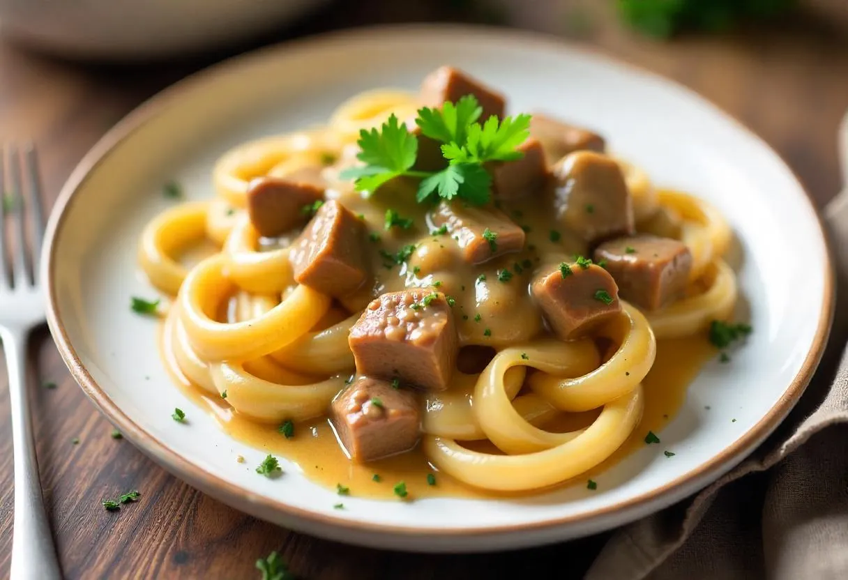 Easy Beef Stroganoff Recipe – A Comforting Classic 🍽️