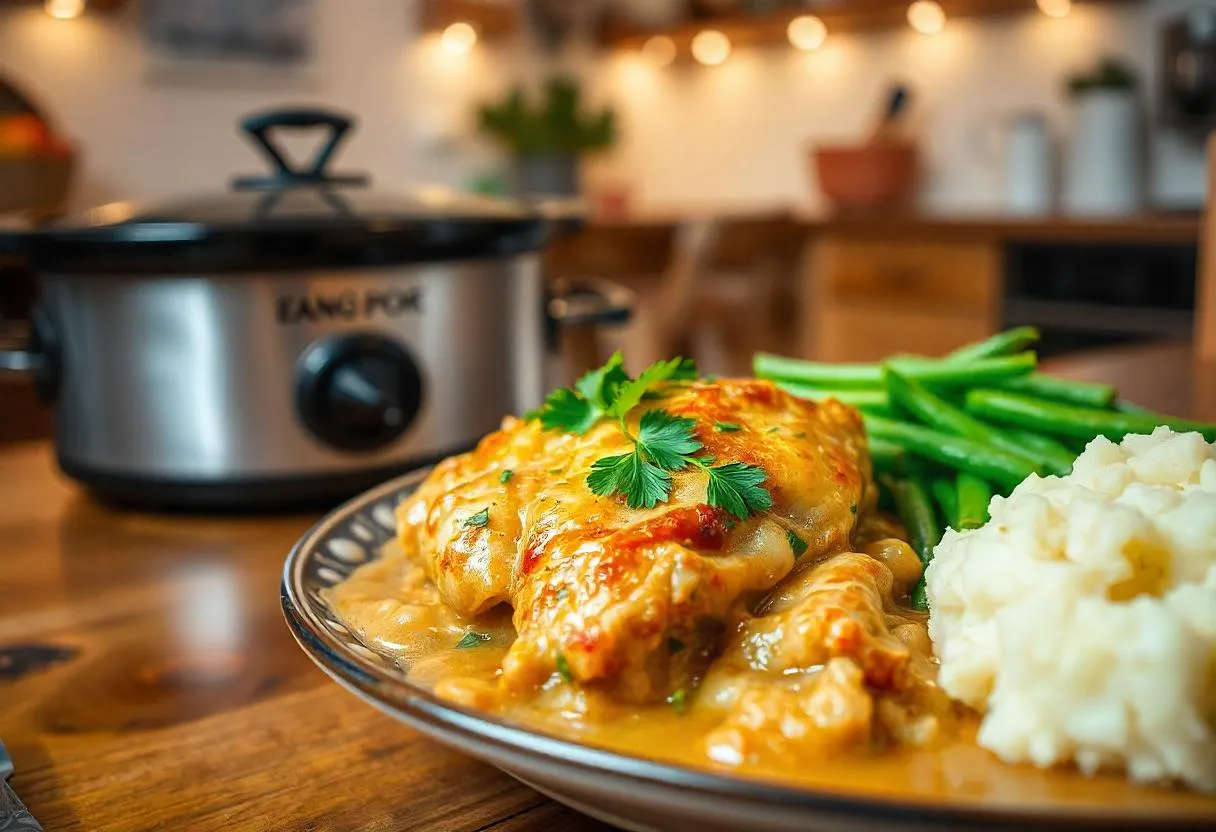 Crockpot Chicken and Dressing Recipe – The Ultimate Comfort Food