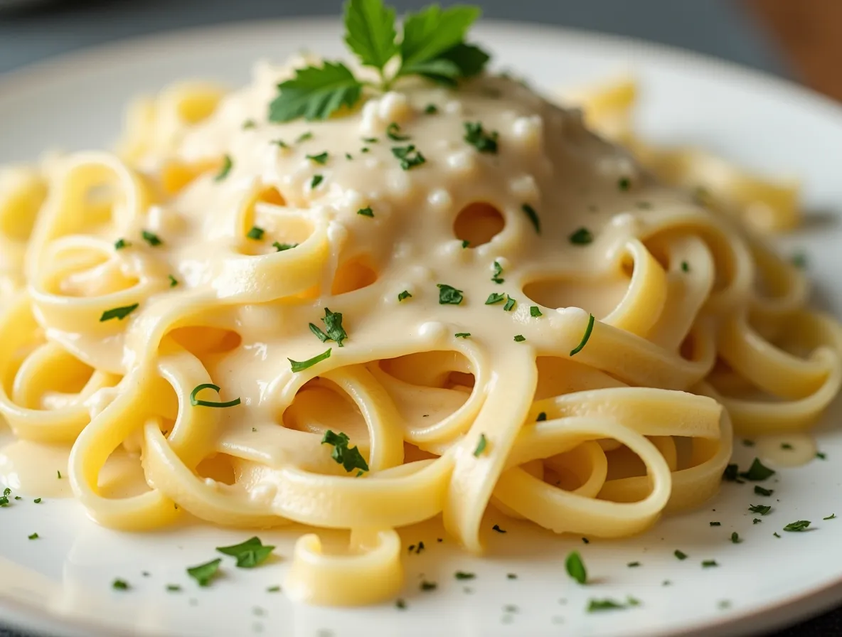 Alfredo Sauce Recipe with Cream Cheese – A Rich & Creamy Delight