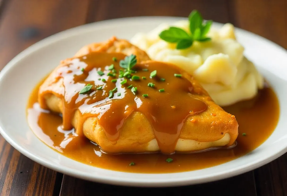 Chicken and Gravy Recipe – A Comforting Homemade Delight