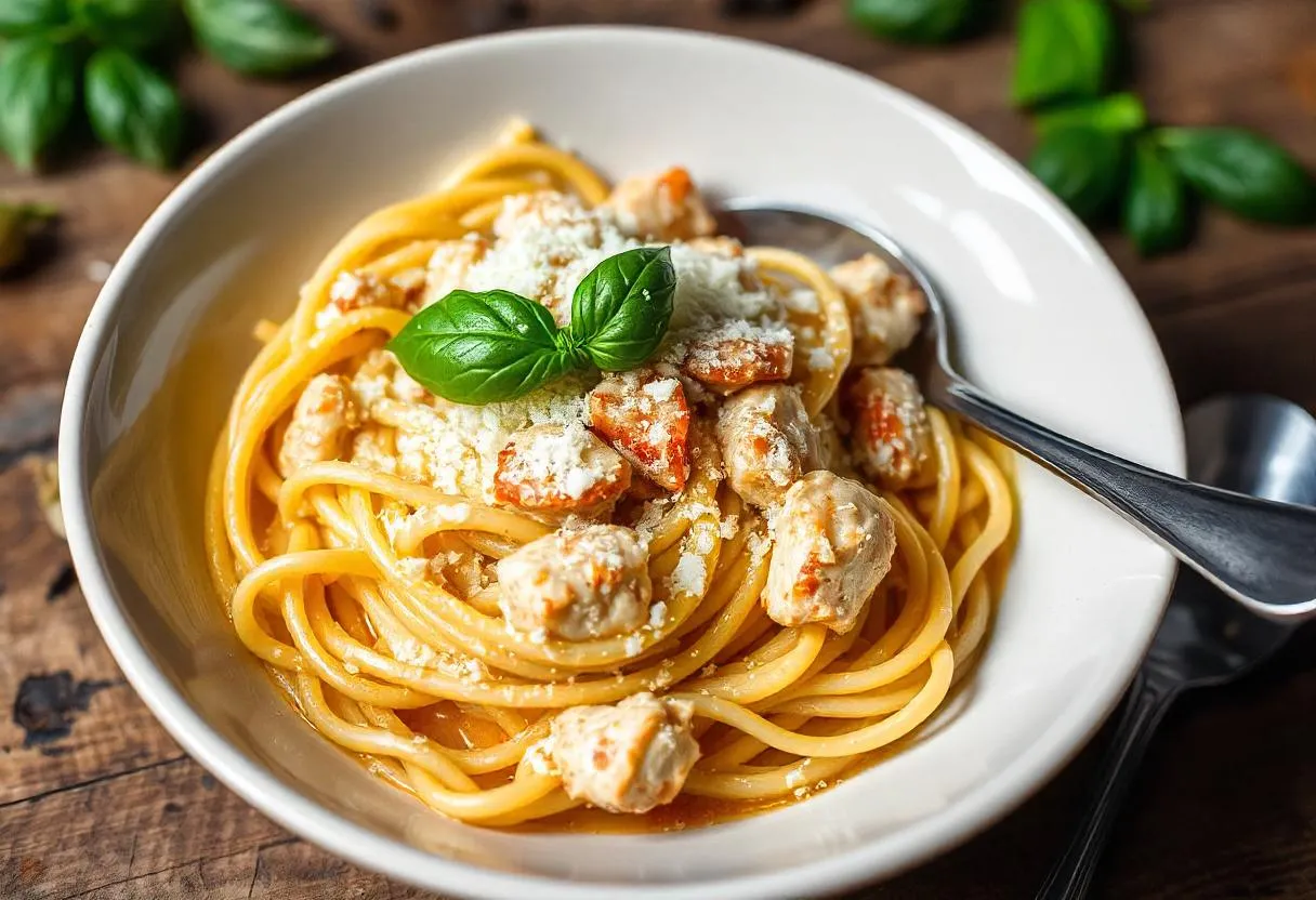 Recipe for Pasta Fazool Made with Chicken – A Comforting Classic 🍲
