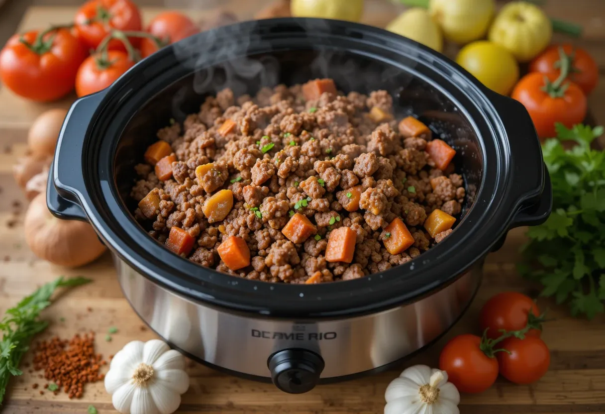 Slow Cooker Ground Beef Recipes: Easy, Tasty & Time-Saving Meals