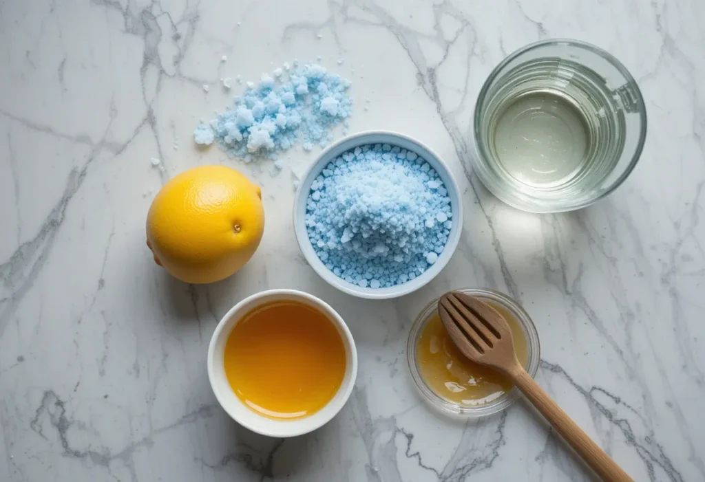 Ingredients laid out for the recipe