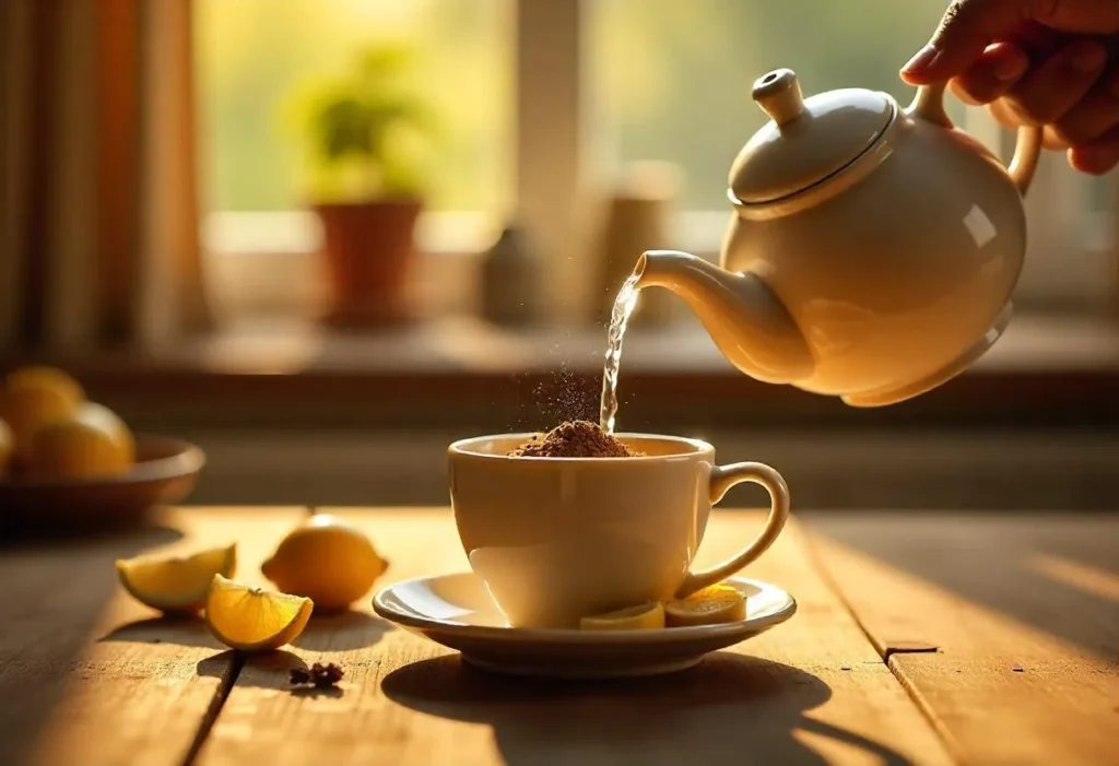 Step-by-step preparation of kratom tea