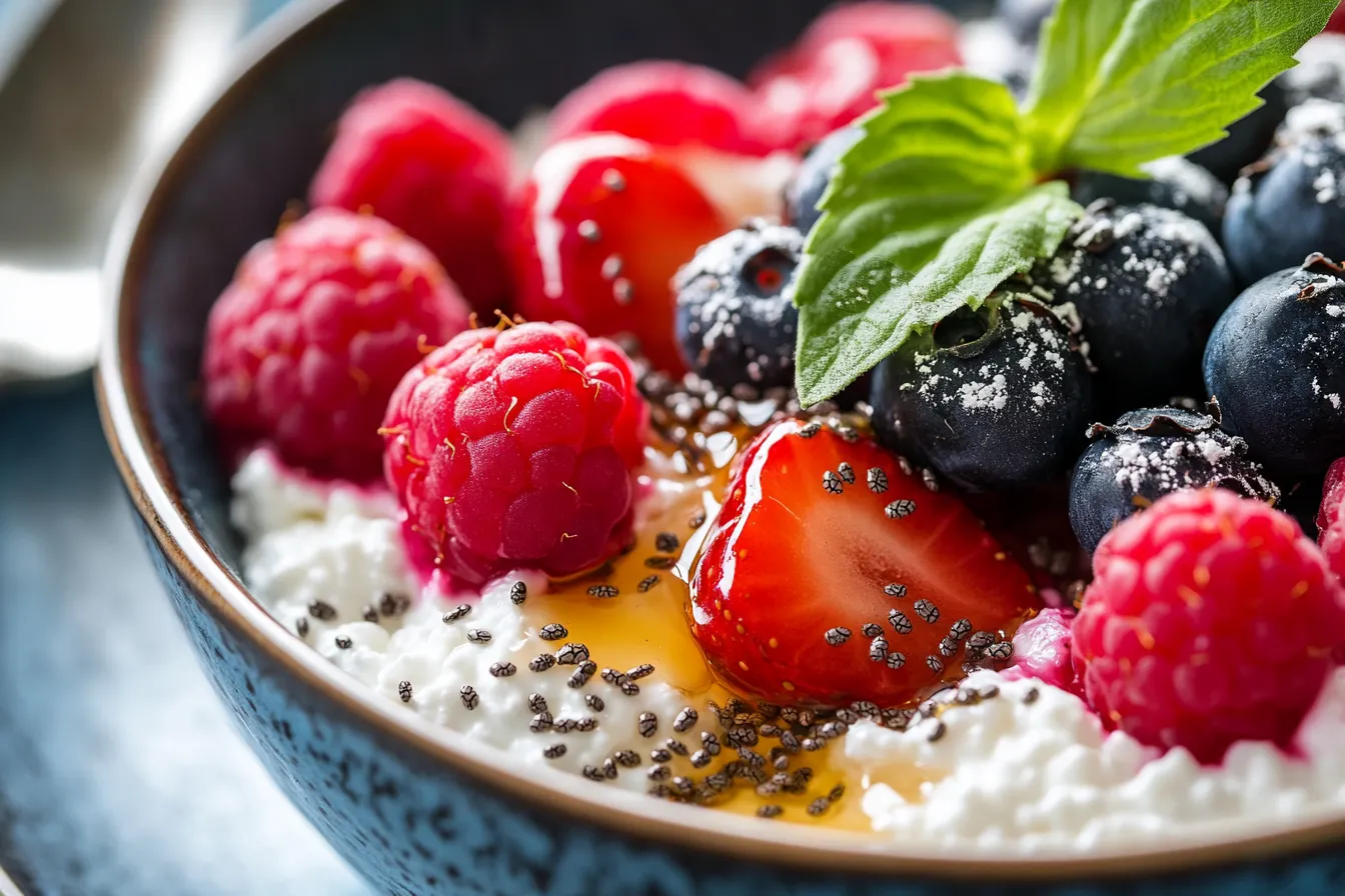 Berry Bliss Cottage Cheese Bowl