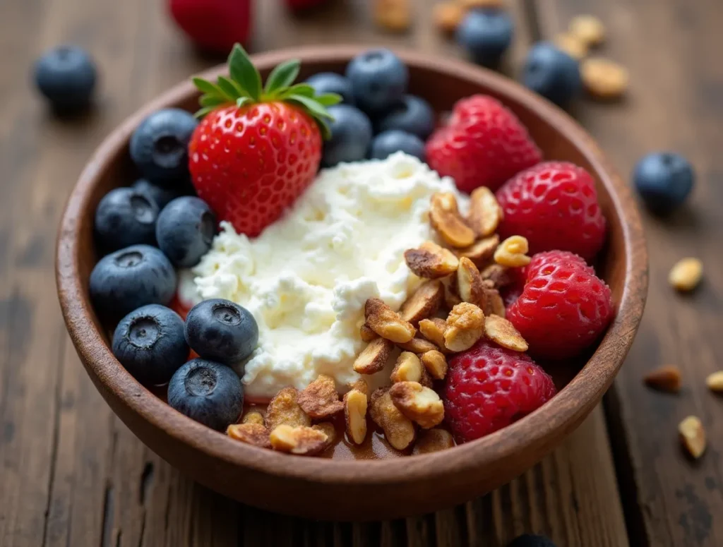 Protein Breakfast Bowl with Cottage Cheese