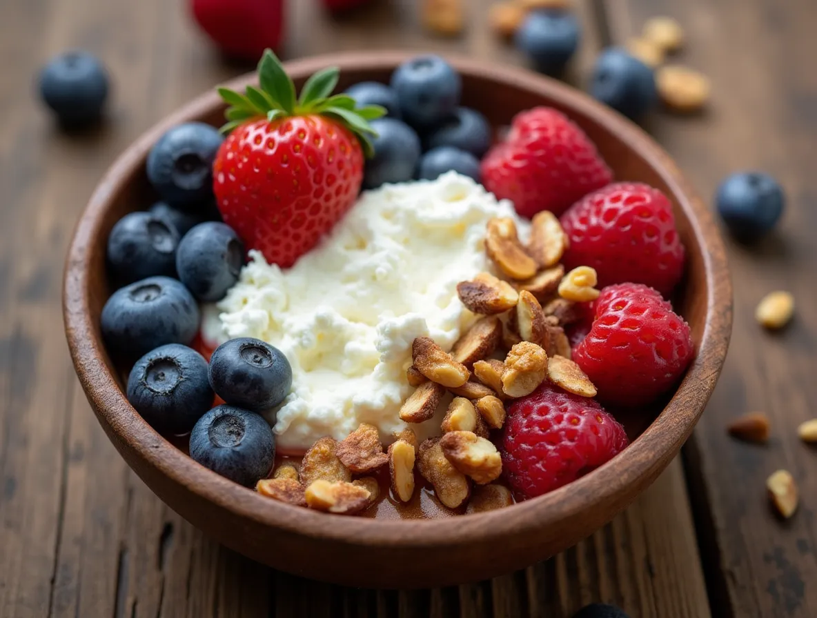 Protein Breakfast Bowl with Cottage Cheese