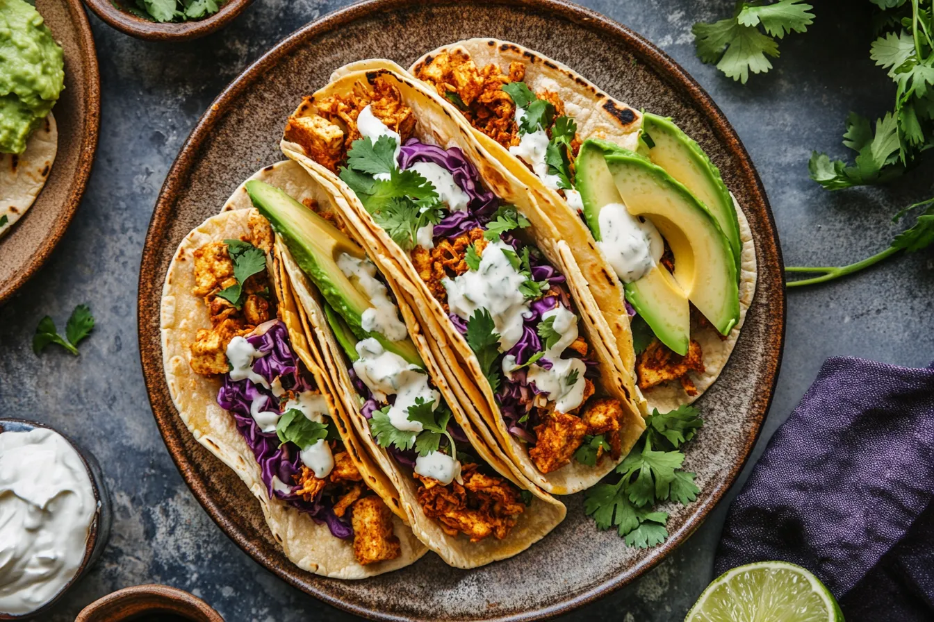 Crispy Baked Chipotle Shredded Tofu Tacos: A Delicious Vegan Delight