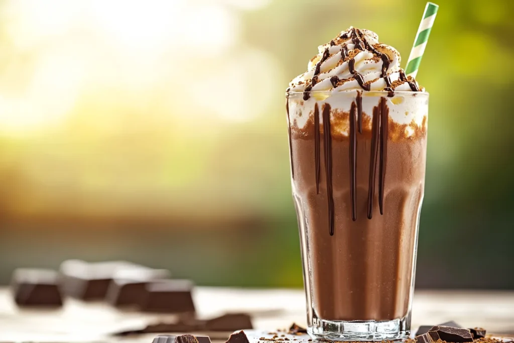 Iced chocolatada frappelatada style