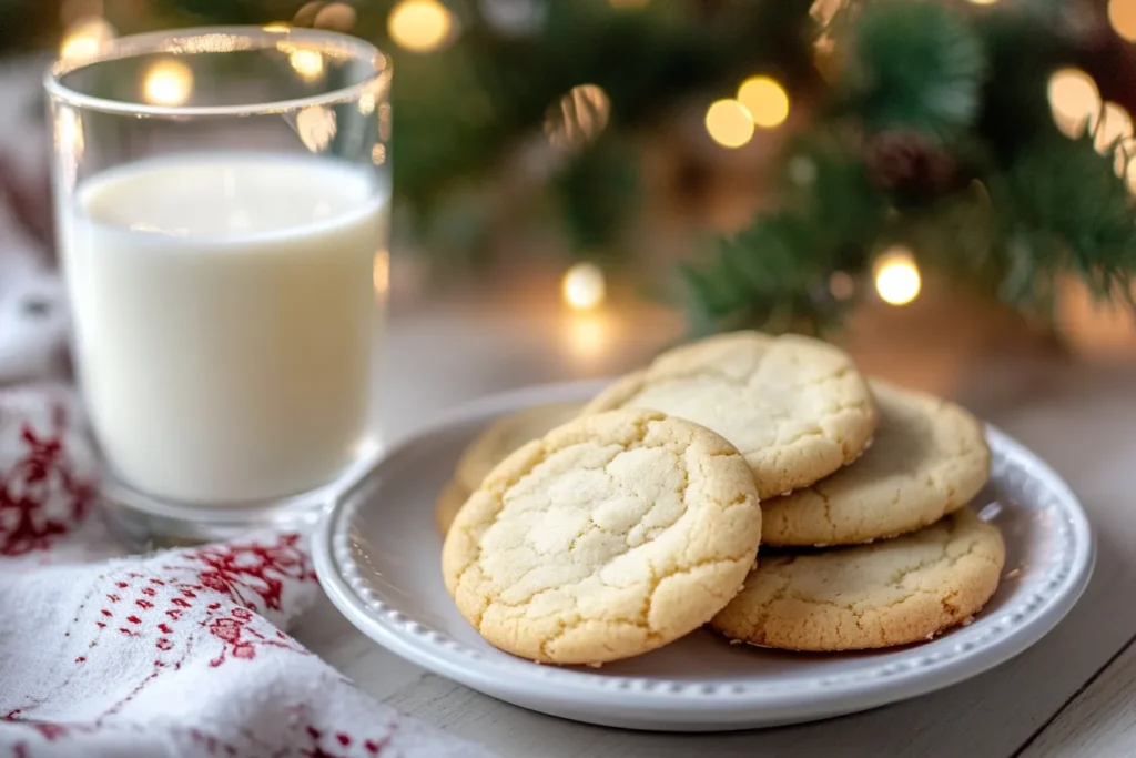 serving sugar cookies