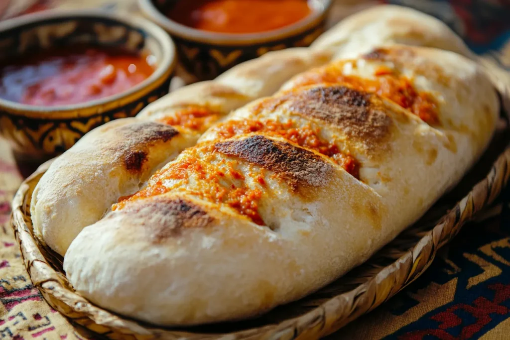 Harissa with bread
