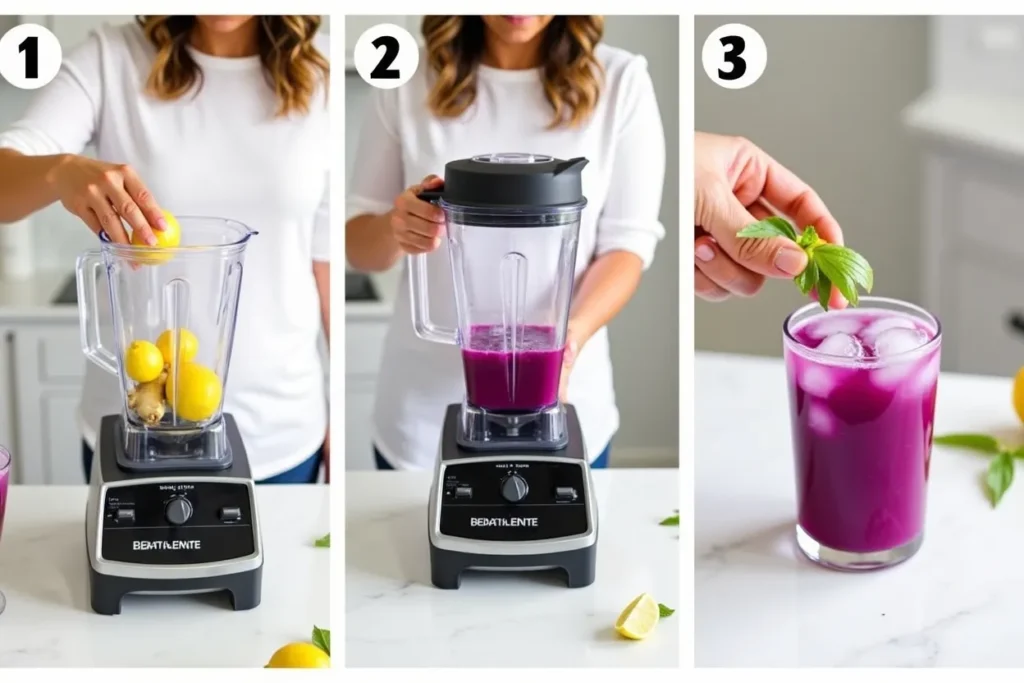 Step-by-step Mounjaro drink preparation process