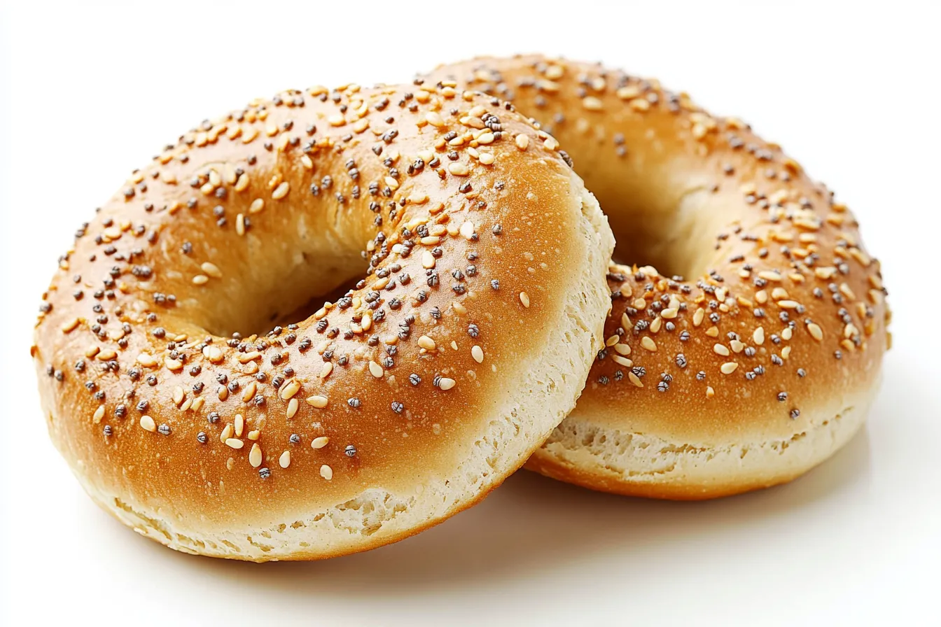 Nutrition label of protein bagels