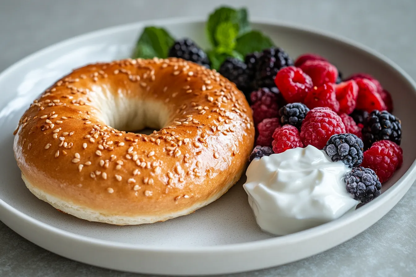 High Protein Bagels