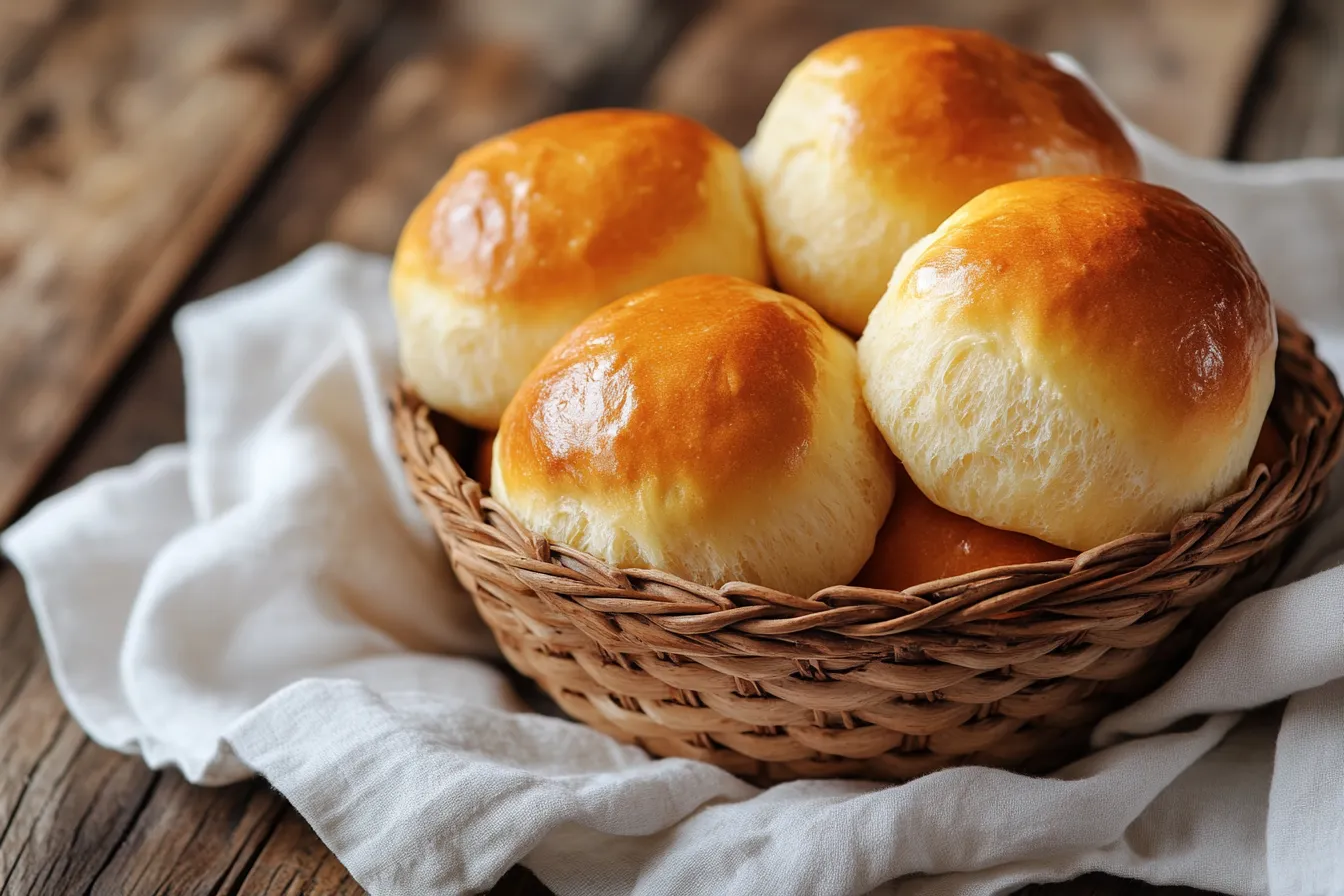 Fluffy and Tender Bread Machine Dinner Rolls
