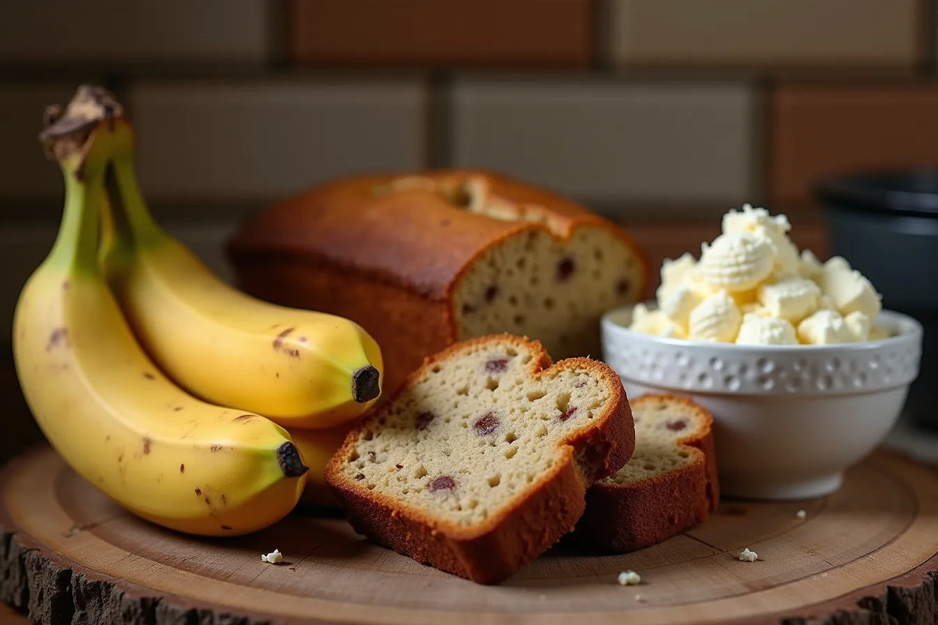 Protein-Packed Cottage Cheese Banana Bread