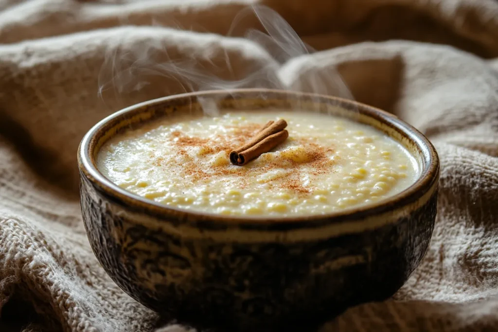 Creamy Jamaican cornmeal porridge