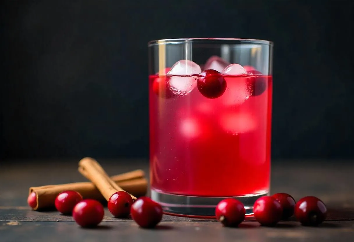 ACV and Cranberry Fat-Burning Drink