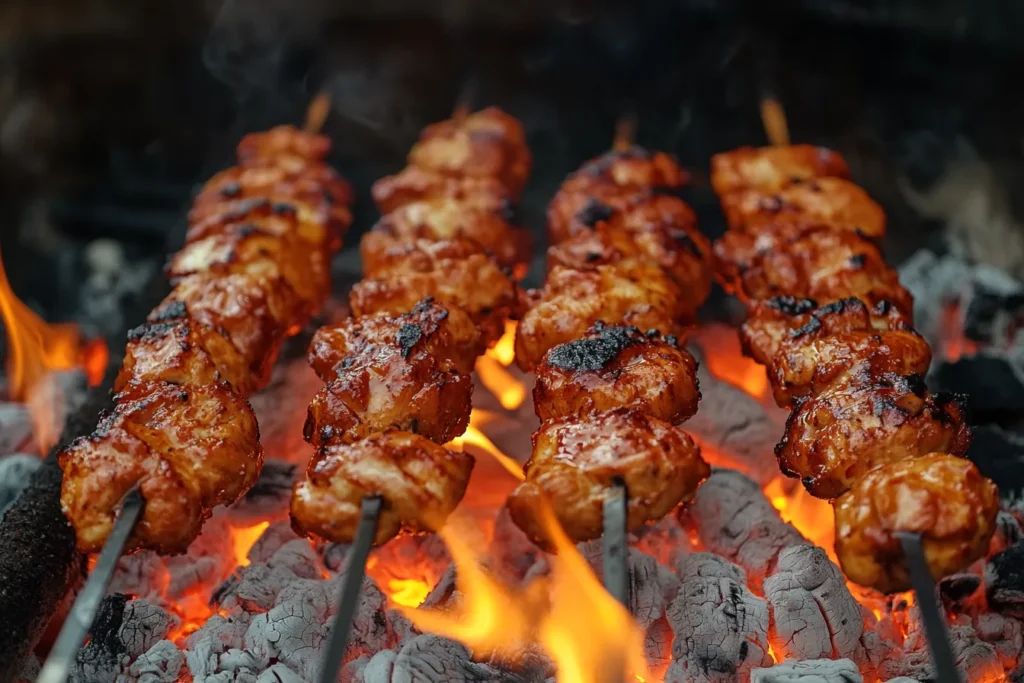 Churrasco-style Chicken over Fire