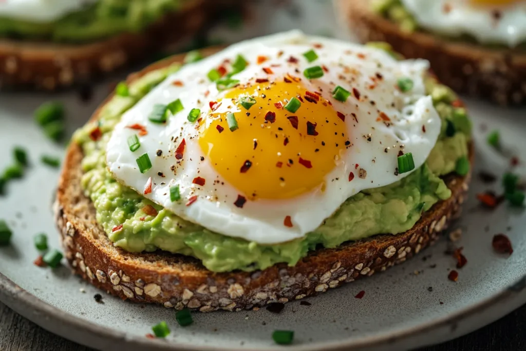 Ina Garten avocado toast with egg