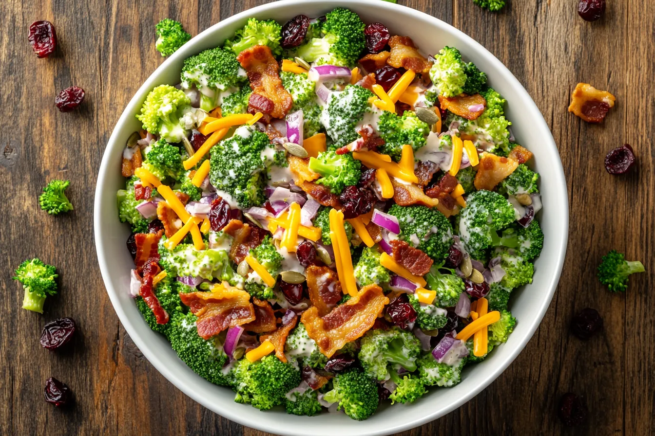 Easy Broccoli Salad Recipe with Crunchy Twist