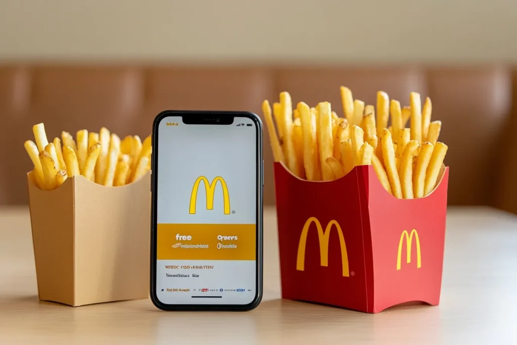 McDonald's, Wendy’s, and Burger King fry promotions