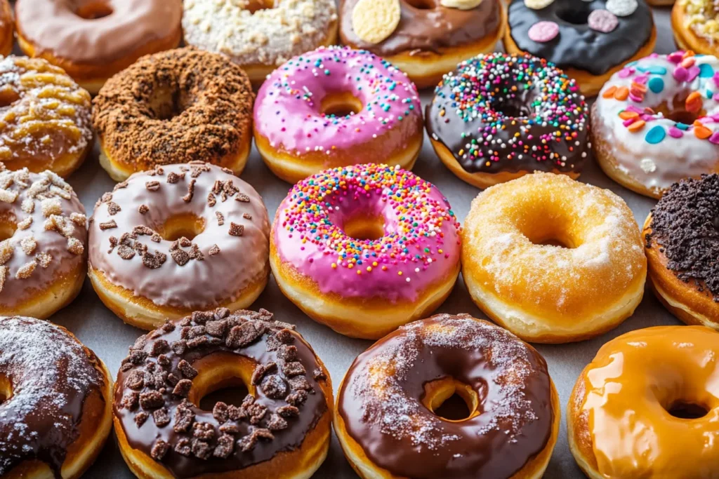Bismarck donuts from around the world