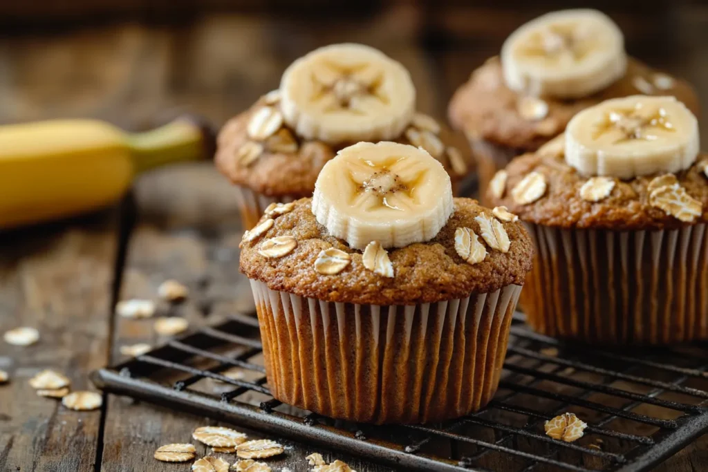 Gluten-free muffins made from sourdough discard