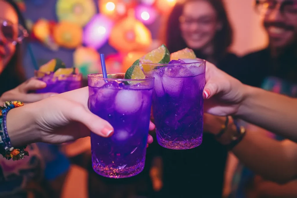Grateful Dead cocktail at a themed party