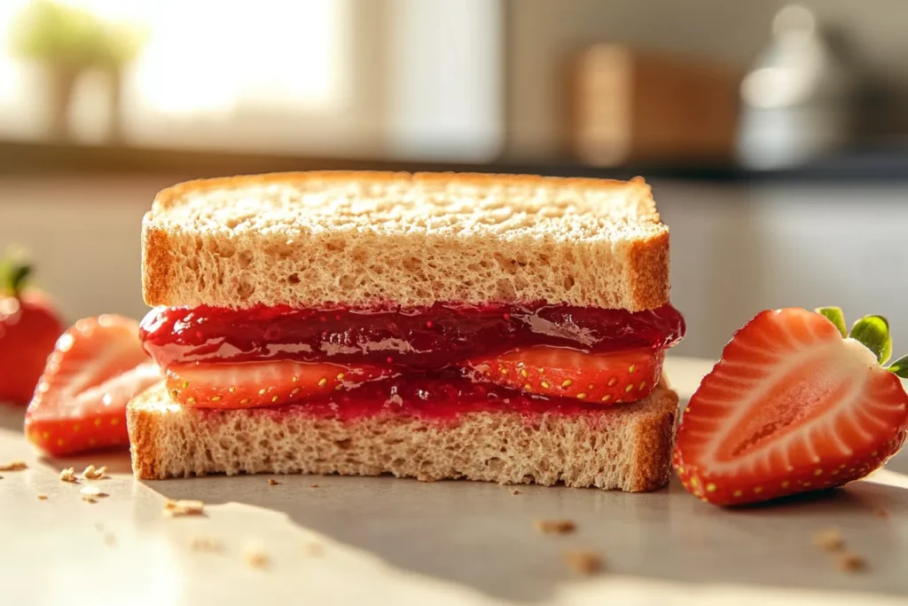 Healthier jelly sandwich options