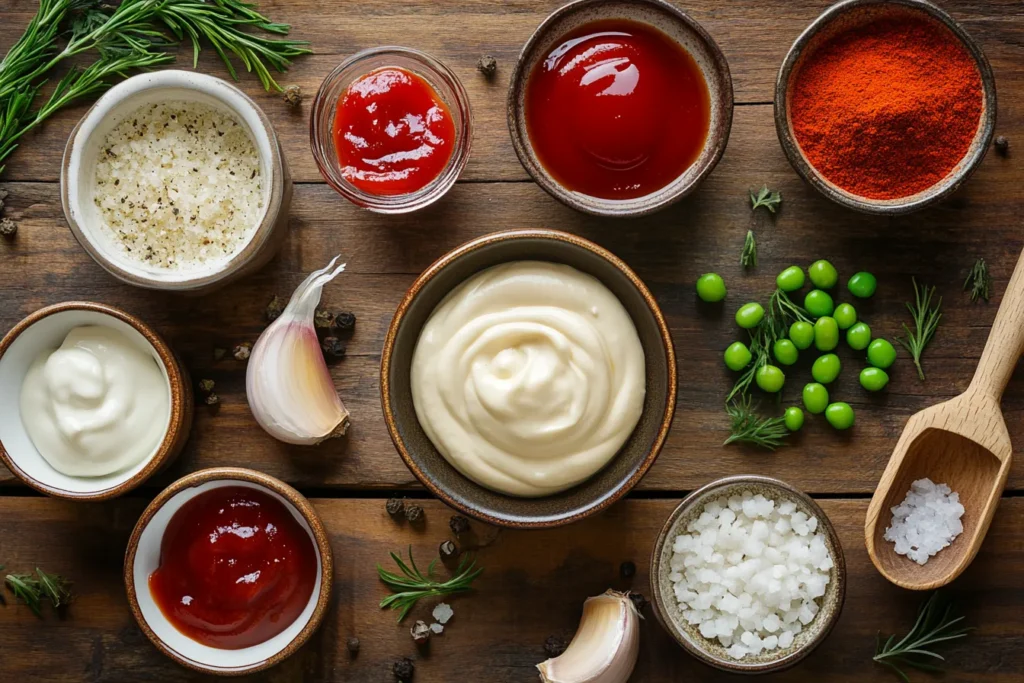 “Homemade awesome sauce ingredients”