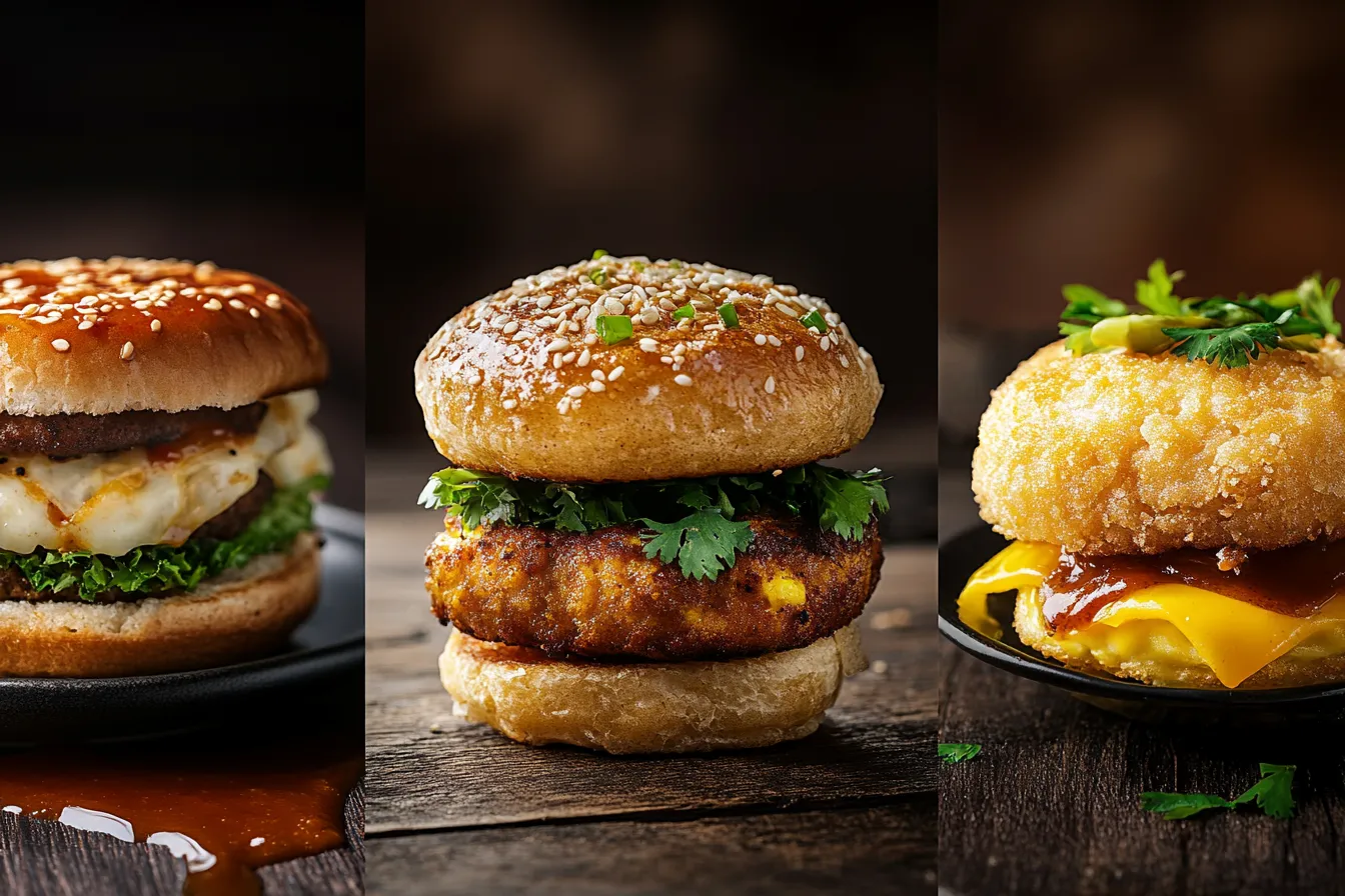 International McDonald’s breakfast items from Asia and Europe