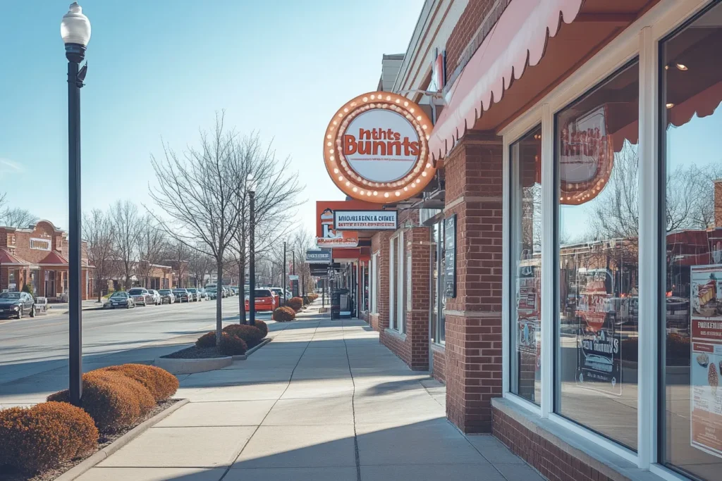 Exterior of a Nothing Bundt Cakes storefront