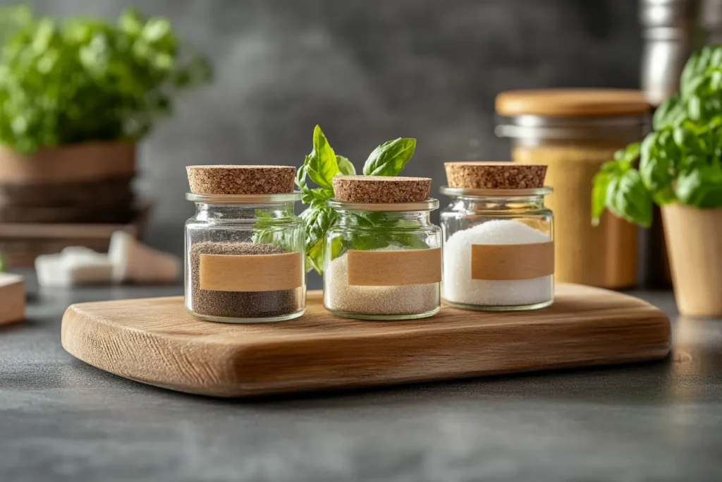 Natural sweeteners for baking and drinks