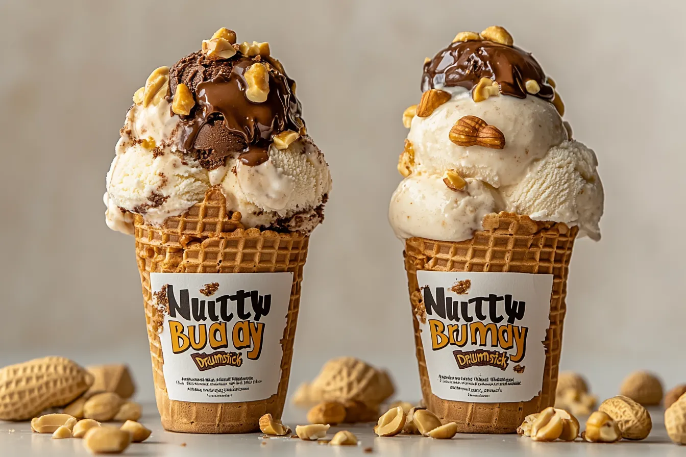 Nutty Buddy vs Drumstick comparison image