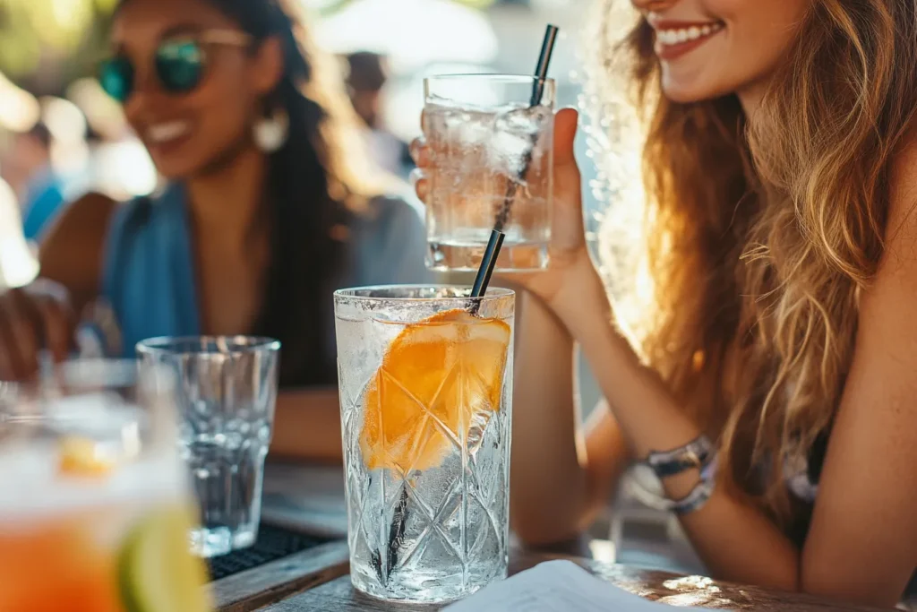 Drinking responsibly with cocktails