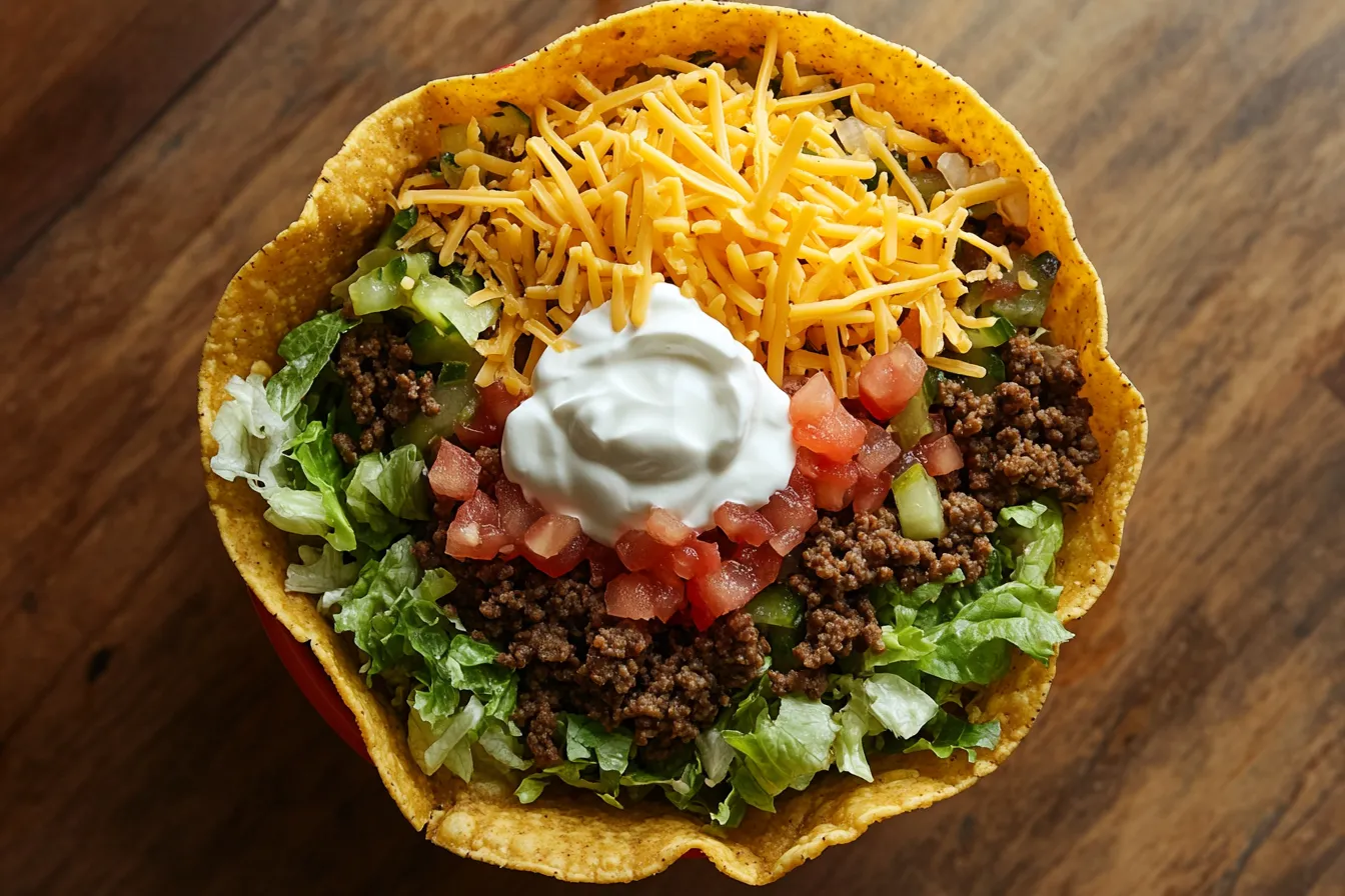 Taco Salad Taco Bell: The Ultimate Flavor You’ll Love